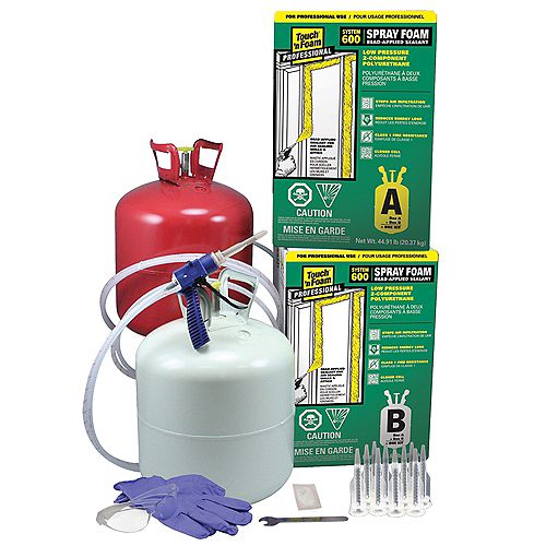 System 600 2-Component Spray Foam Insulation Kit