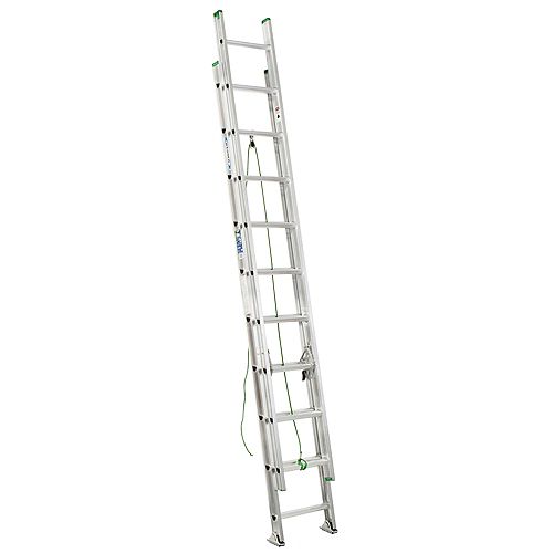 Aluminum Extension Ladder Grade 2 (225 lb. Load Capacity) - 20 Feet