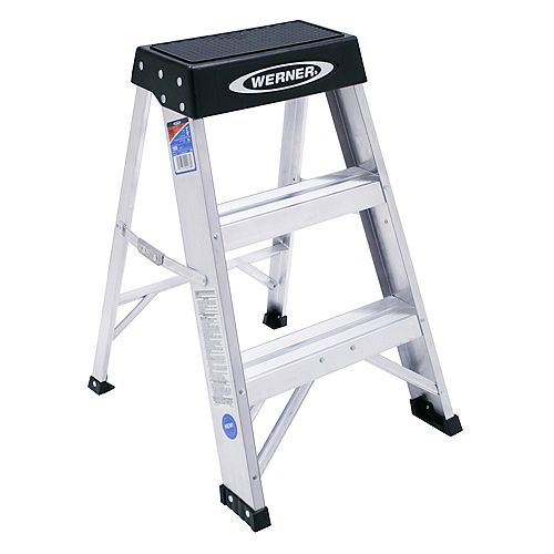 Aluminum Stepladder Grade 1A (300 lb. Load Capacity) - 2 Feet