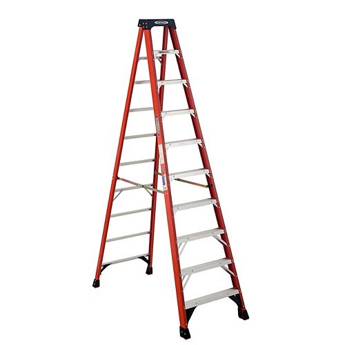 fibreglass Stepladder Grade 1A (300 lb. Load Capacity) - 10 Feet