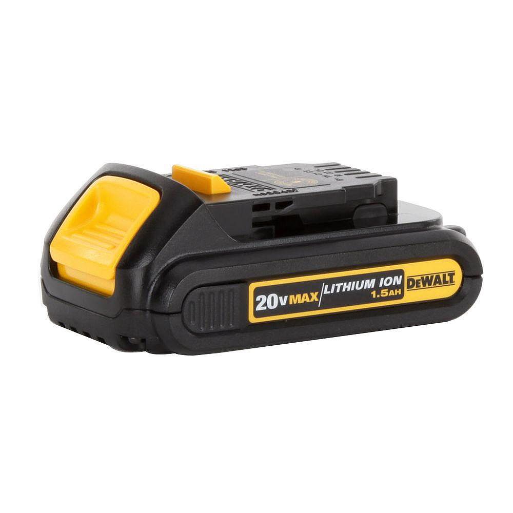 Dewalt 20v Max Lithium Ion Compact Battery Pack 15ah The Home Depot Canada 6011