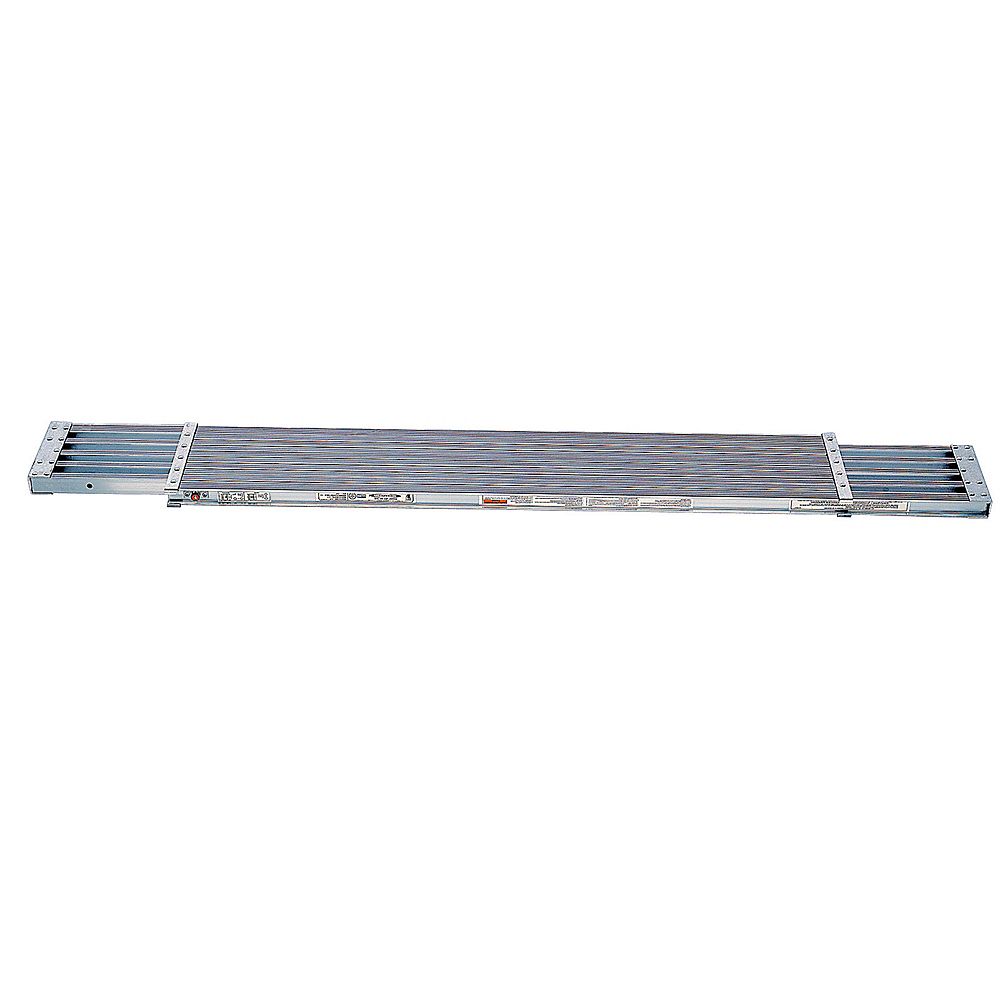 Werner 8 Feet to 13 Feet Aluminum Extension Plank Grade 1 (250 Load