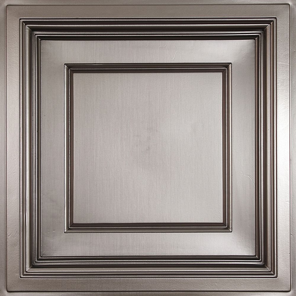 Ceilume Madison Faux Tin Coffered, Tin Look Ceiling Tiles Canada
