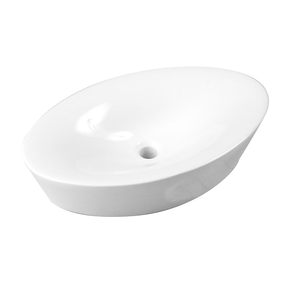 Foremost Oval Vessel Sink The Home Depot Canada