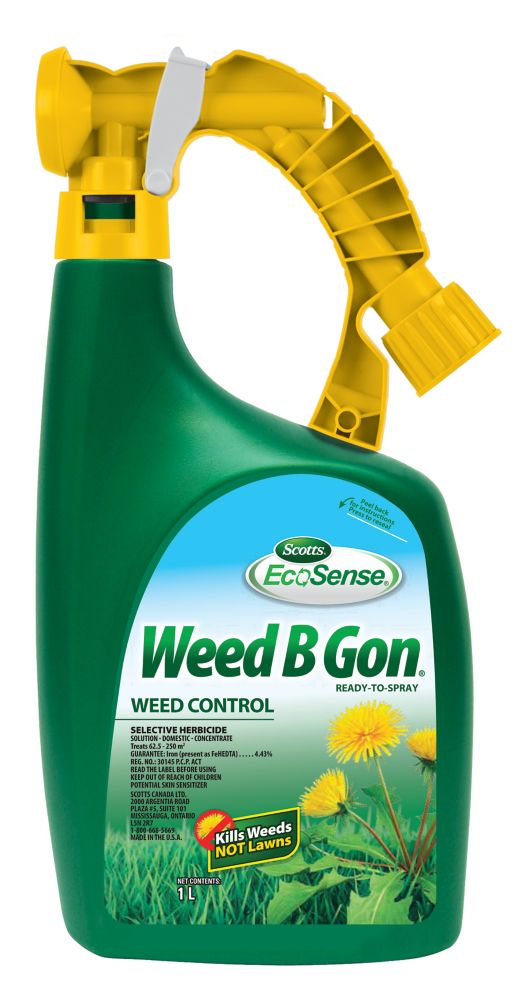 EcoSense Herbicide Prêt-à-pulvériser Weed B Gon, 1 L | Home Depot Canada