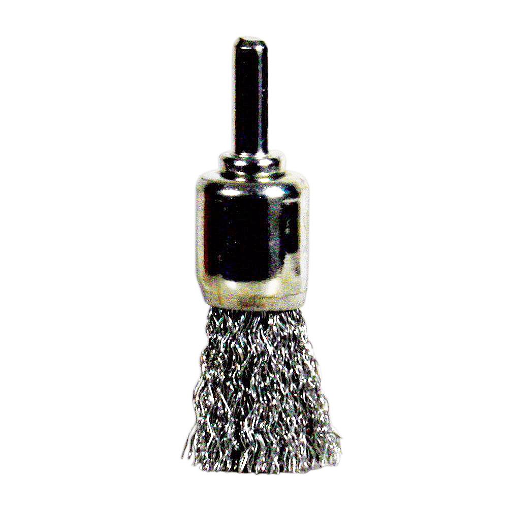 Avanti Pro 3/4inch Hand Drill End Brush for Wood and Metal Rust