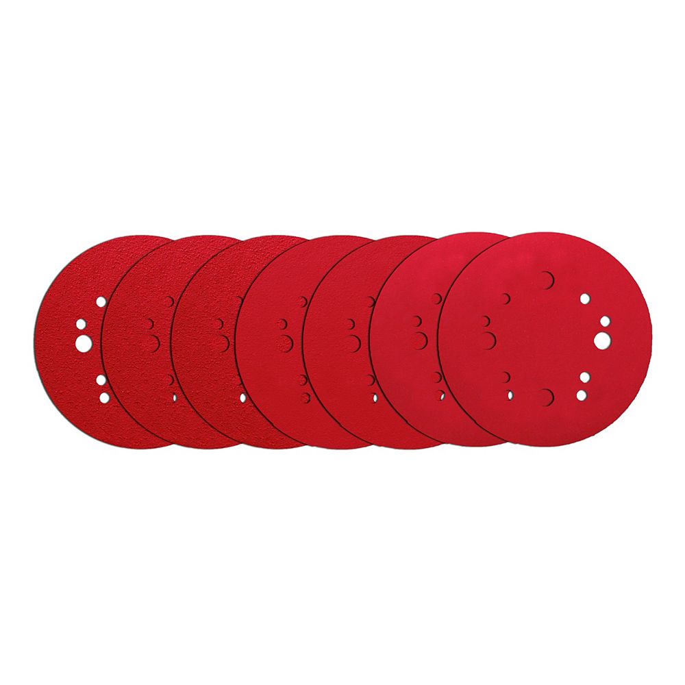Diablo 5inch Multi Finish 80220 Grit Hook and Loop Random Orbital Sand Paper (ROS) Disc