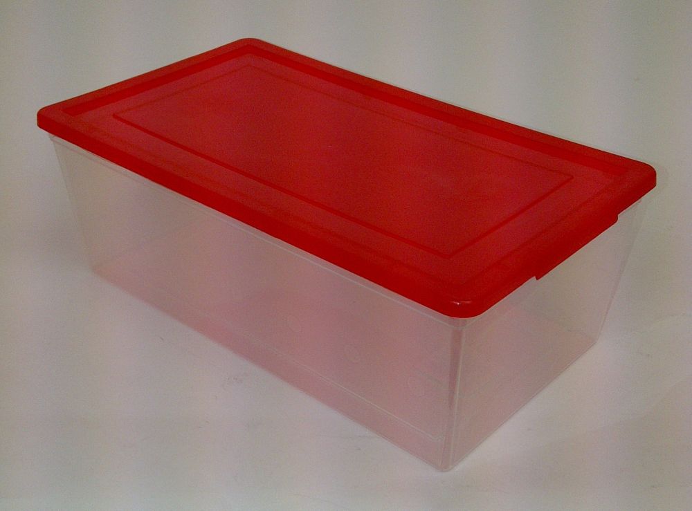 Tuff Store Shoe Box-Red | The Home 