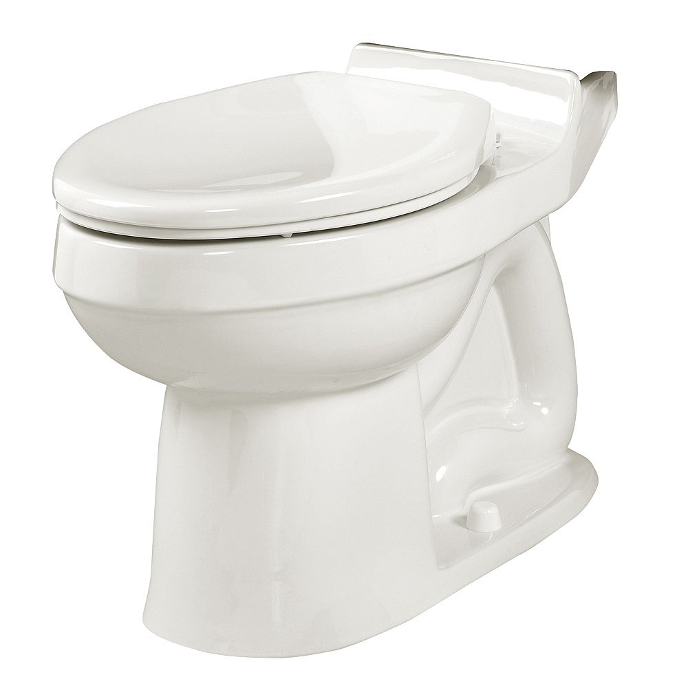 American Standard Champion Elongated Seatless Toilet Bowl Only in White ...