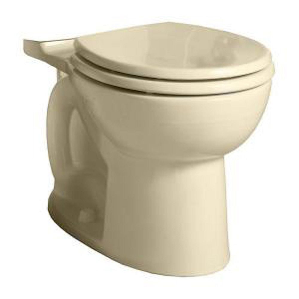 American Standard Cadet 3 Round Bowl Toilet Bowl Only in Bone The Home Depot Canada
