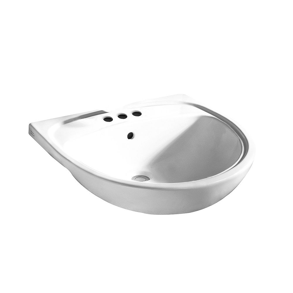 American Standard Mezzo Semi-Circle Drop-In Semi-Bathroom ...