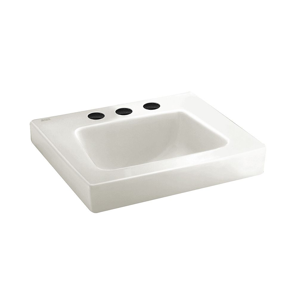 American Standard Roxalyn Wall Mount Bathroom Sink In White The Home Depot Canada