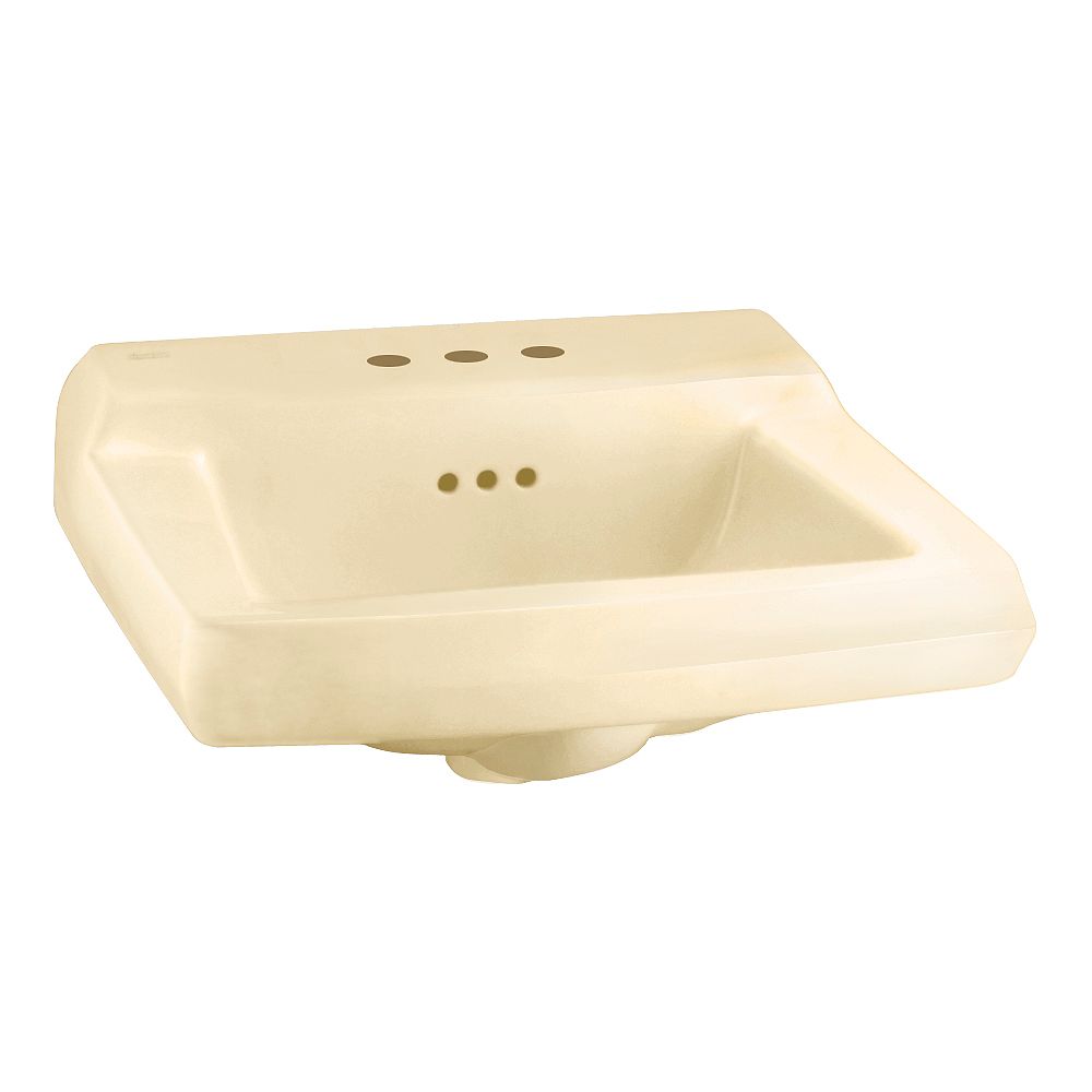 American Standard Comrade WallMount Bathroom Sink in Bone The Home