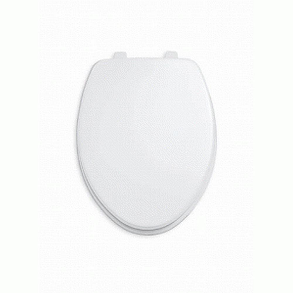 American Standard Rise and Shine Elongated Closed Front Toilet Seat in