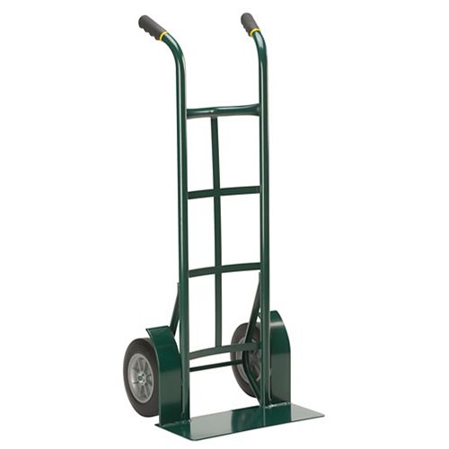 Super Steel Flat-Free 1000 Pound Capacity Twin Handle Hand Truck