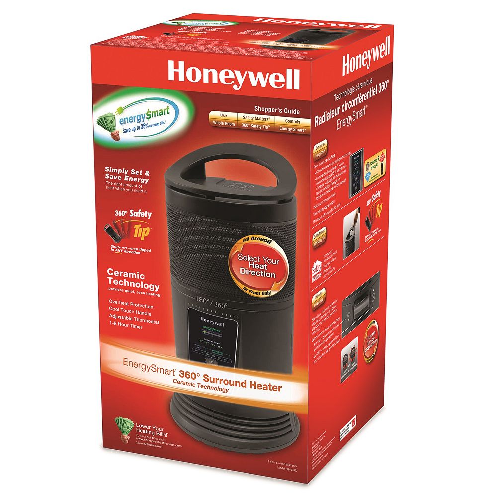 Honeywell Energy Smart Surround Select Heater The Home Depot Canada