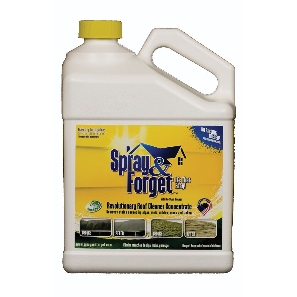 Spray & Forget Concentrated Cleaner - 1 Gallon | The Home Depot Canada Spray And Forget Rv And Camper Cleaner
