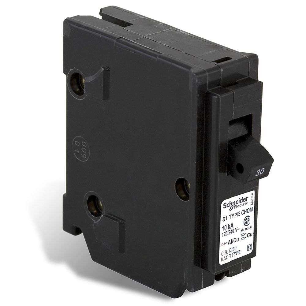 Schneider Electric HomeLine Single Pole 30 Amp Homeline Plug-On Circuit