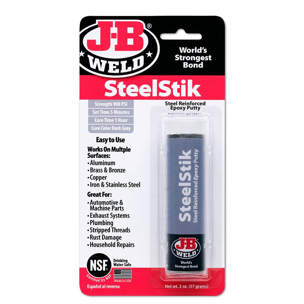 J B Weld Steelstik Mfr Part 8267 Sf The Home Depot Canada J B Weld Steelstik Mfr Part 8267 Sf The Home Depot Canada