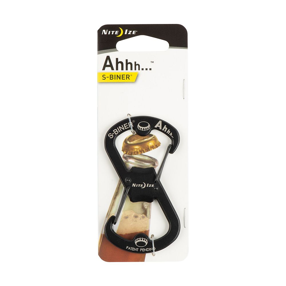 Nite Ize Nite Ize Ahhh Dual Bottle Opener, SBiner Dual Carabiner with