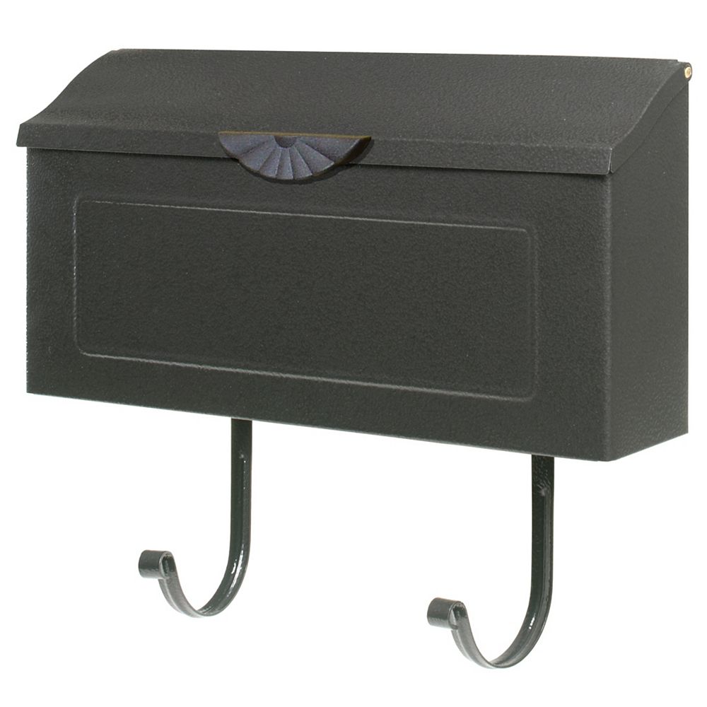 Gibraltar Industries Black Amboy Wall mount Mailbox The Home Depot Canada