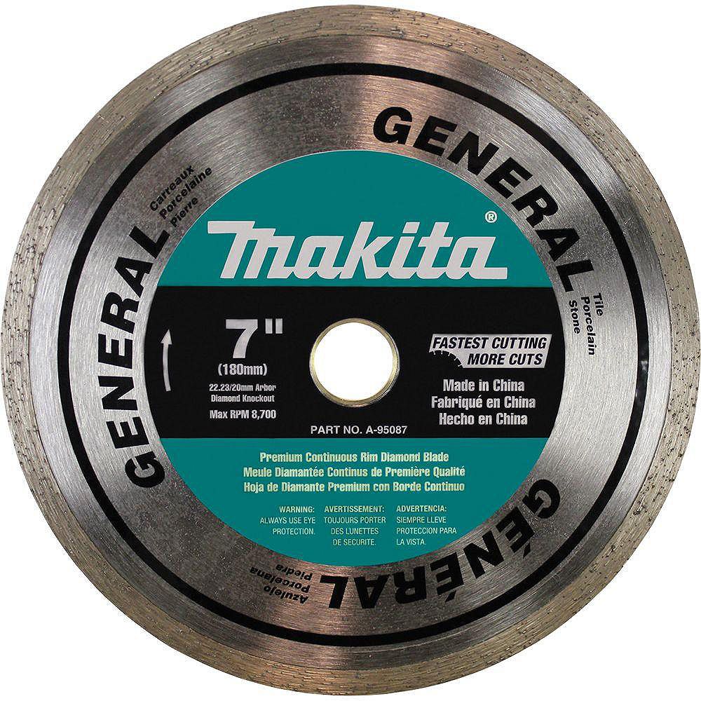 MAKITA 7inch Continuous General Purpose Diamond Blade The Home Depot