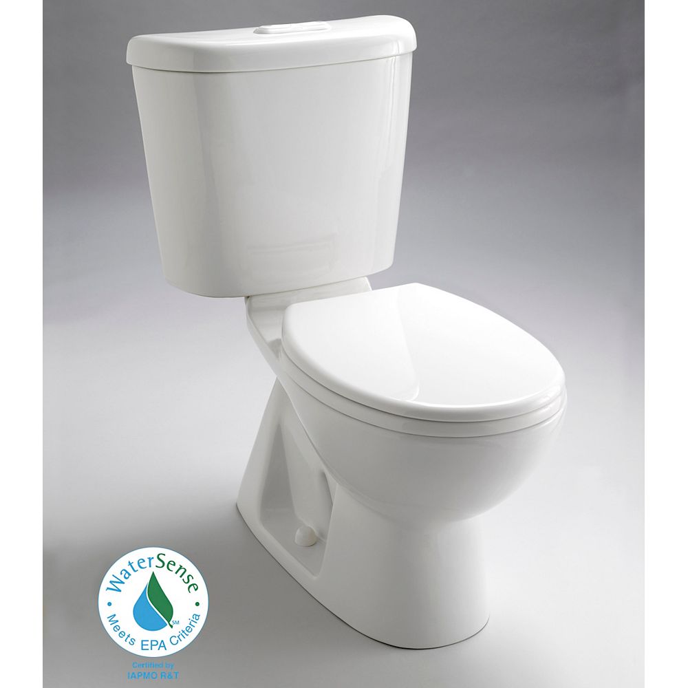 Caroma Sydney Smart 0.89/3.78 GPF Dual Flush Round Bowl Toilet The