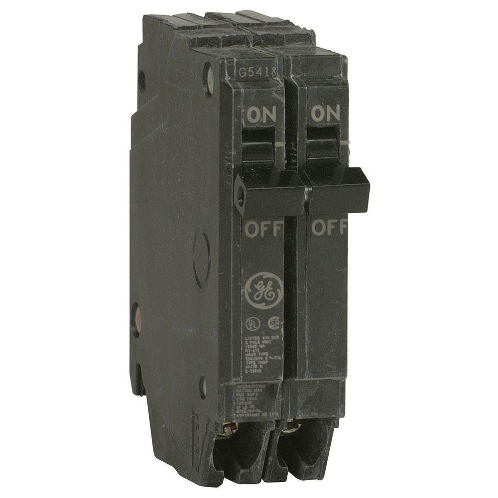 GE 20 Amp 2 Pole Breaker The Home Depot Canada