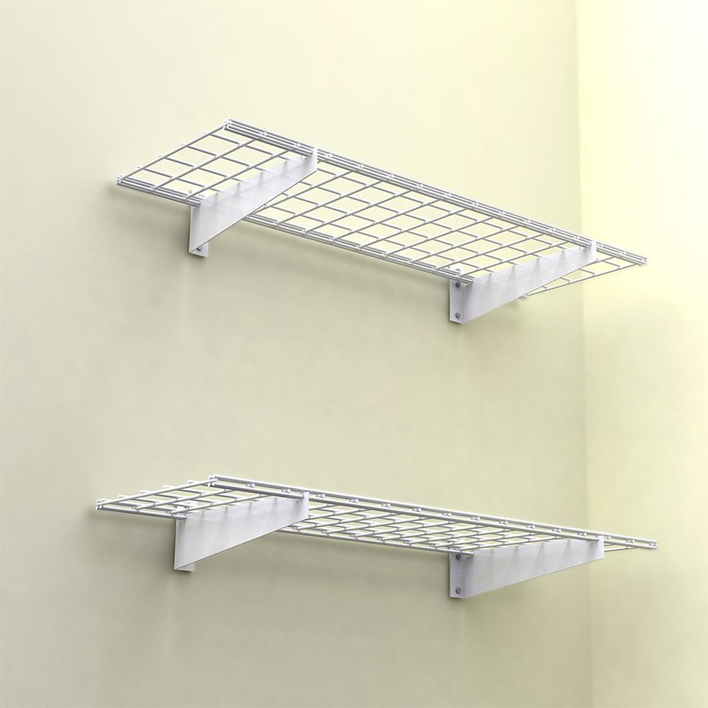 garage wall storage shelves