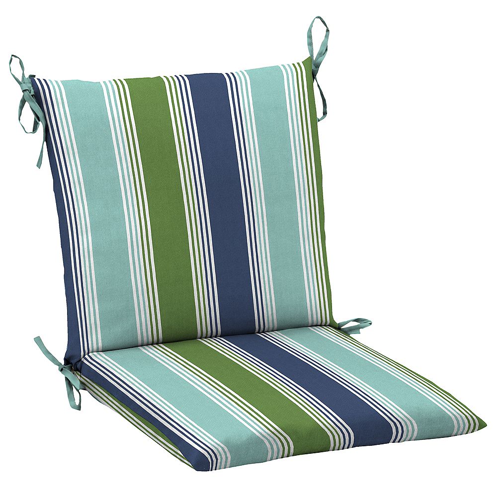 Chair Cushion In Dawson Stripe Marine, Looking For Patio Furniture Cushions Canada