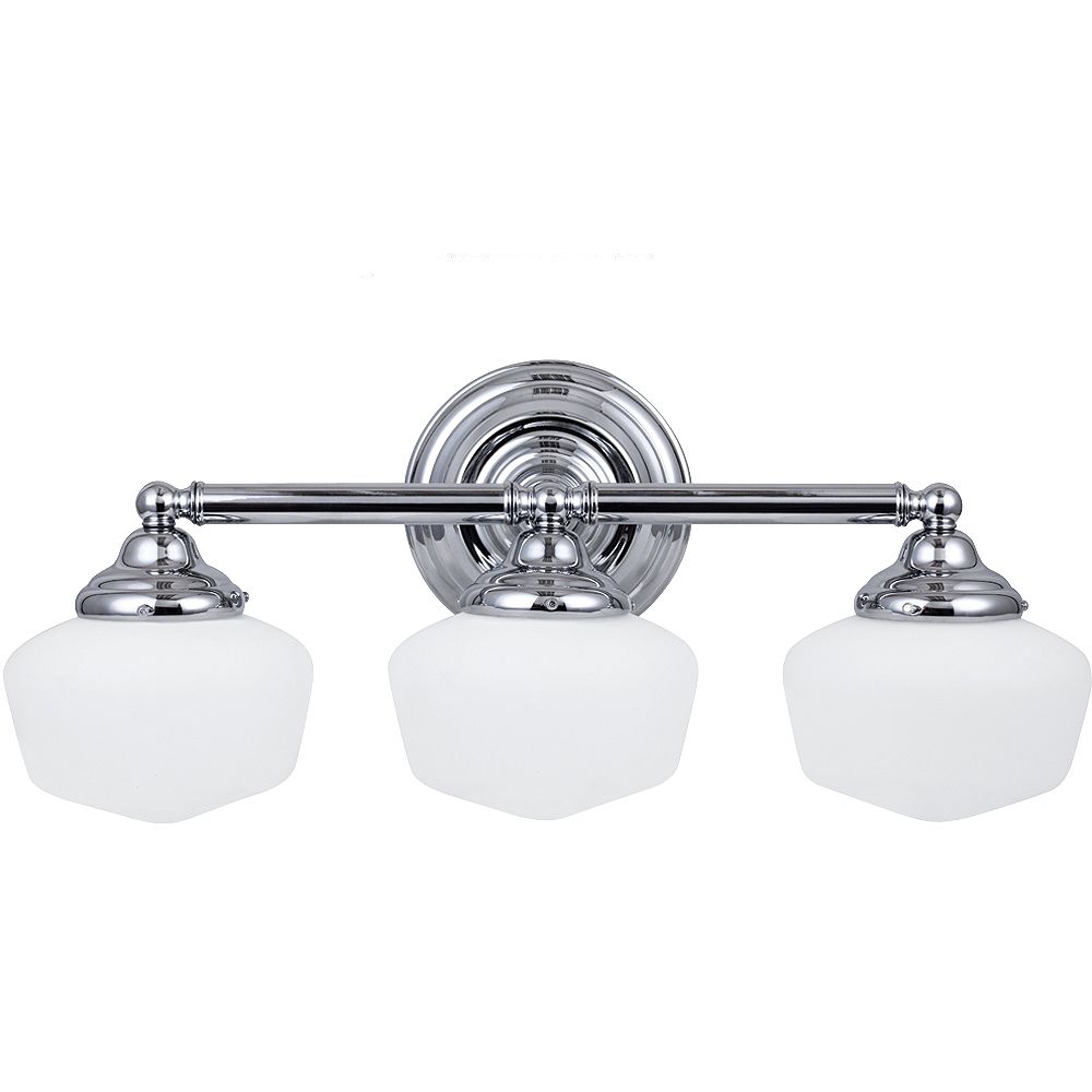 Sea Gull Lighting 3 Light Chrome Bathroom  Vanity Light 