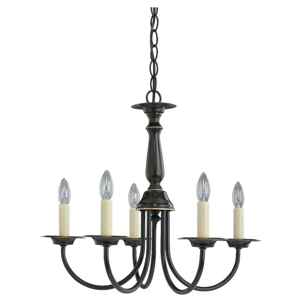 Sea Gull Lighting 5-Light Heirloom Bronze Chandelier | The ...
