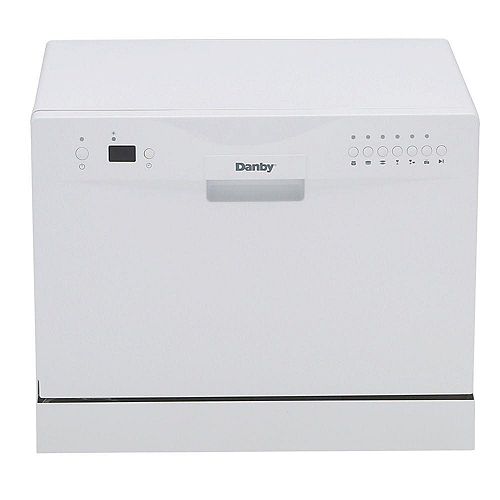 24-inch Countertop Dishwasher in White