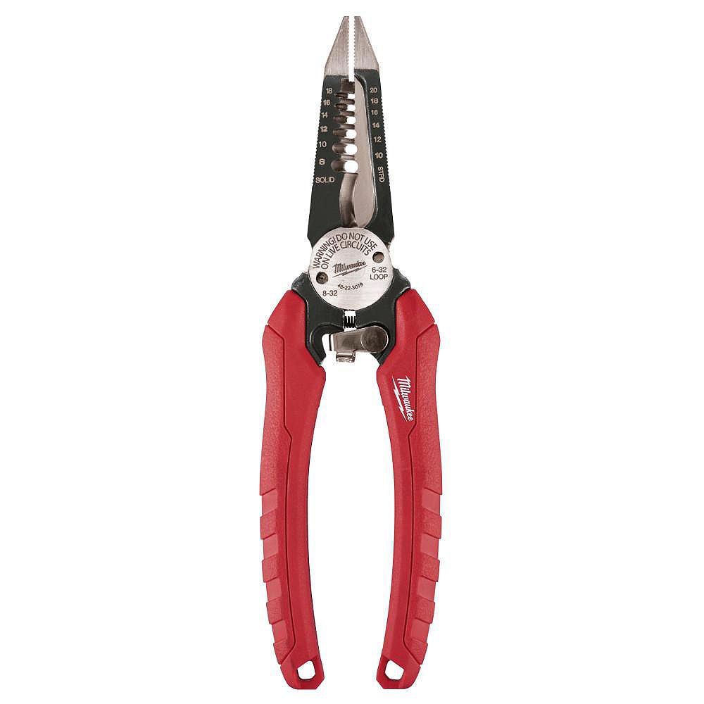 Milwaukee Tool 6 in 1 Combination Pliers | The Home Depot Canada