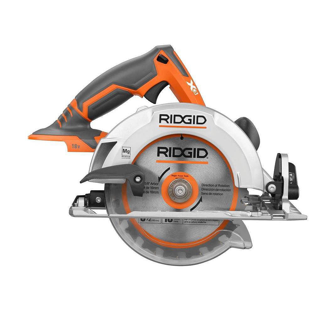 RIDGID X3 Circular Saw The Home Depot Canada