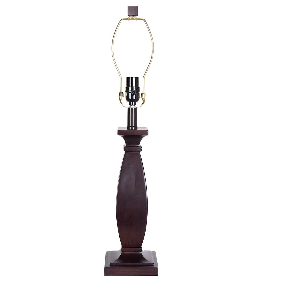 Hampton Bay Mix and Match 19 inch Bronze Table Lamp Base The Home
