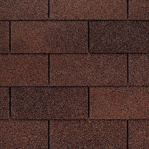 Marquis WeatherMax® Autumn Brown Laminated 3-Tab Roof Shingles (33.3 sq. ft. per Bundle)