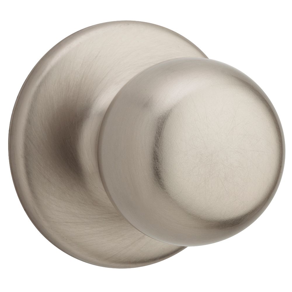 Weiser Fairfax Passage Knob in Satin Nickel The Home Depot Canada