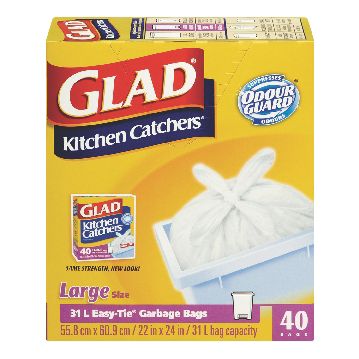 Glad Kitchen Catcher 40 CT The Home Depot Canada   P 1000731719 