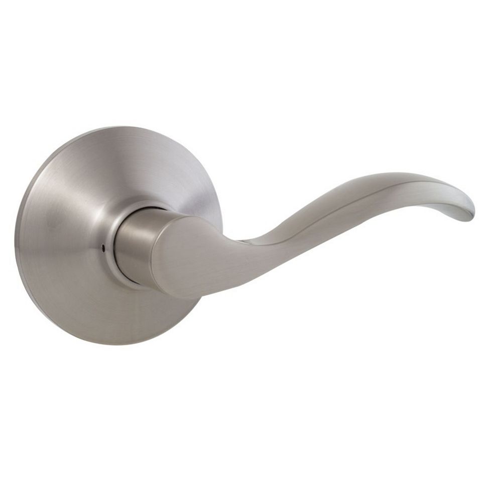 Defiant Naples Hall Closet Passage Door Lever In Satin Nickel The Home Depot Canada