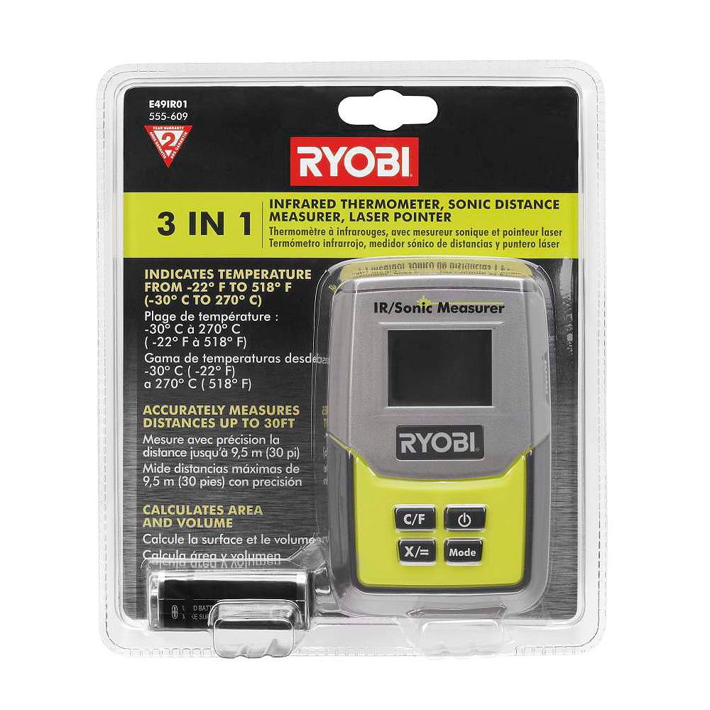 RYOBI Pocket Ir Thermometer The Home Depot Canada