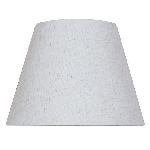 Mix and Match 10 inch x 7.5 inch Oatmeal  Round Accent Lamp Shade