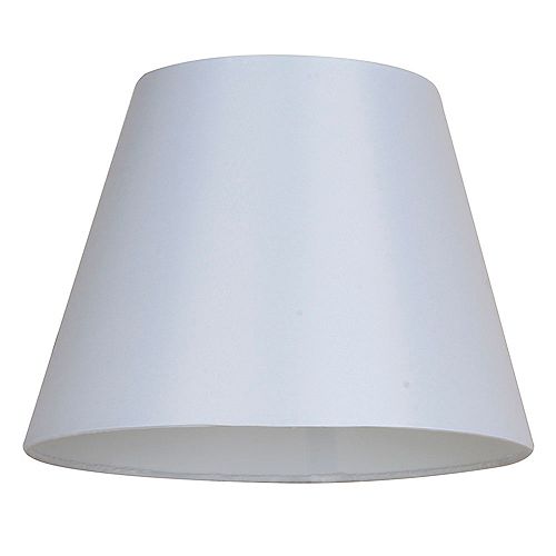 Cotton Lamp Shades Glass Fabric, Glass Lamp Shades Home Depot Canada