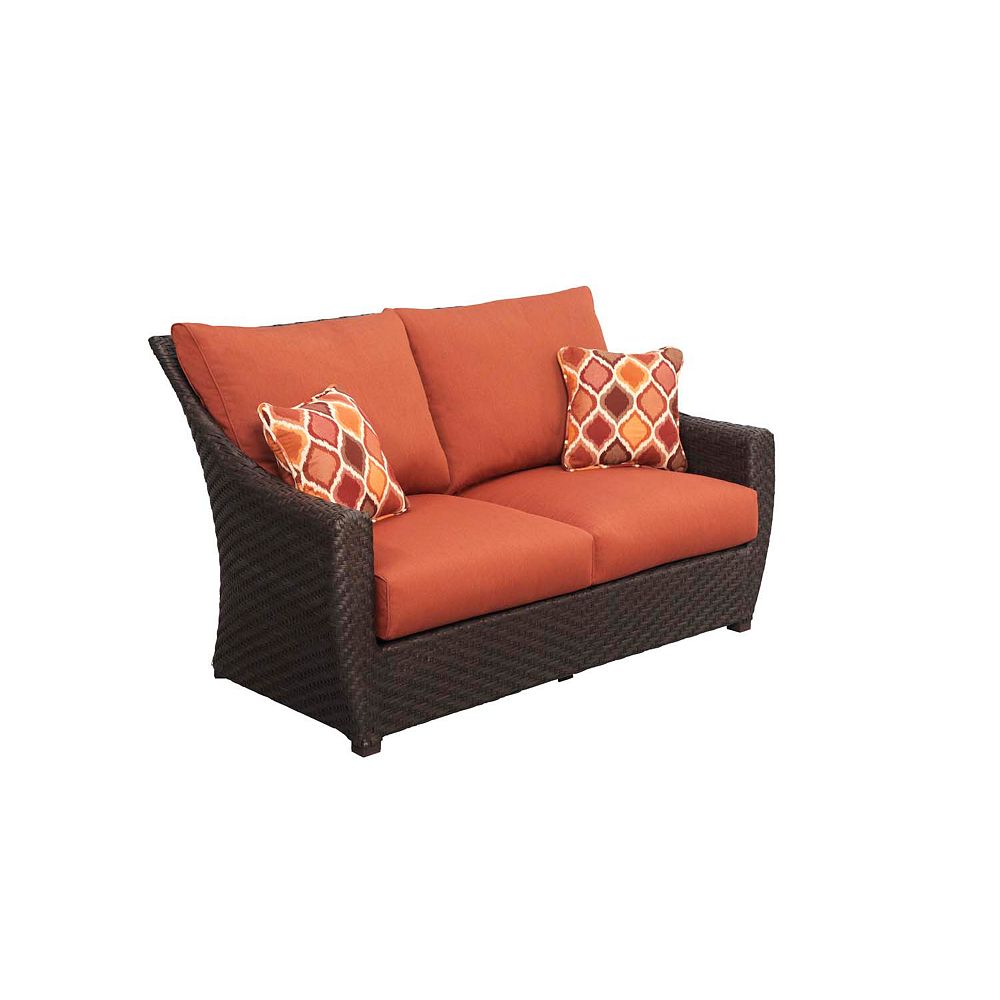 Brown Jordan Highland Patio Loveseat The Home Depot Canada