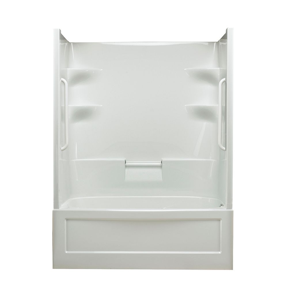 Mirolin Belaire 60-inch x 78-inch x 32.5-inch 4-shelf Acrylic 1-Piece ...