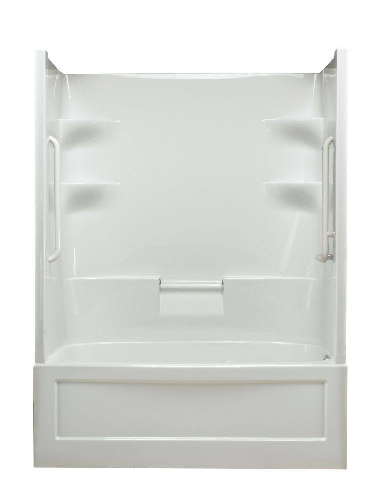 Mirolin Belaire 60inch x 78inch x 32.5inch 4shelf Acrylic 1Piece