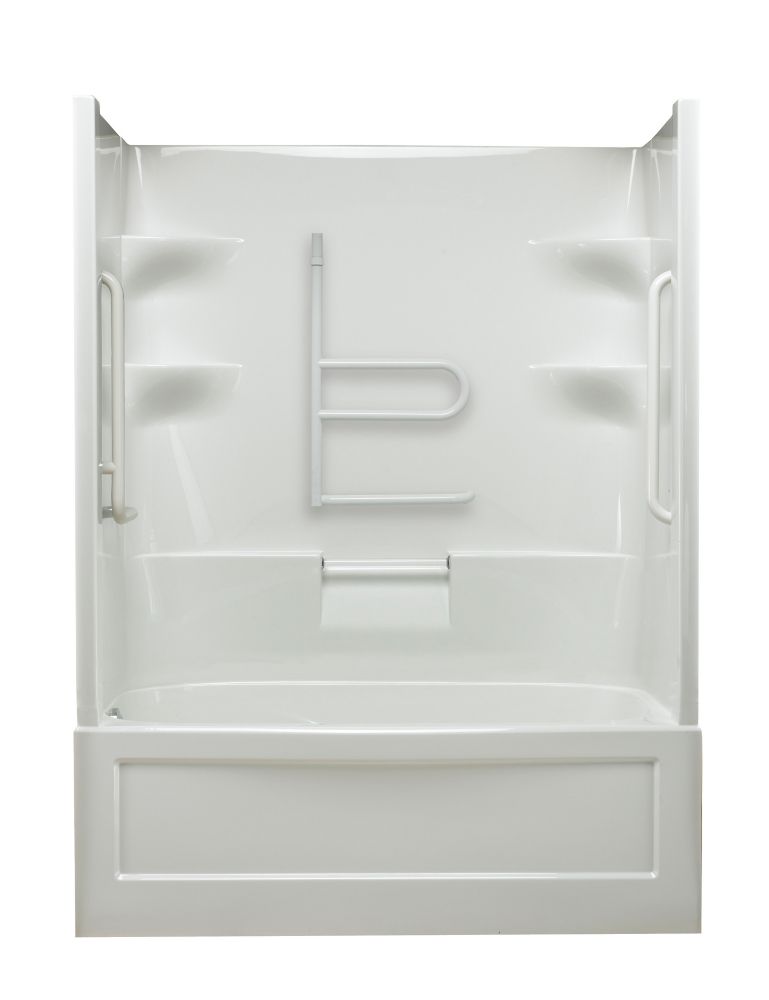 Mirolin Belaire 60inch x 78inch x 32.5inch 4shelf Acrylic 1Piece