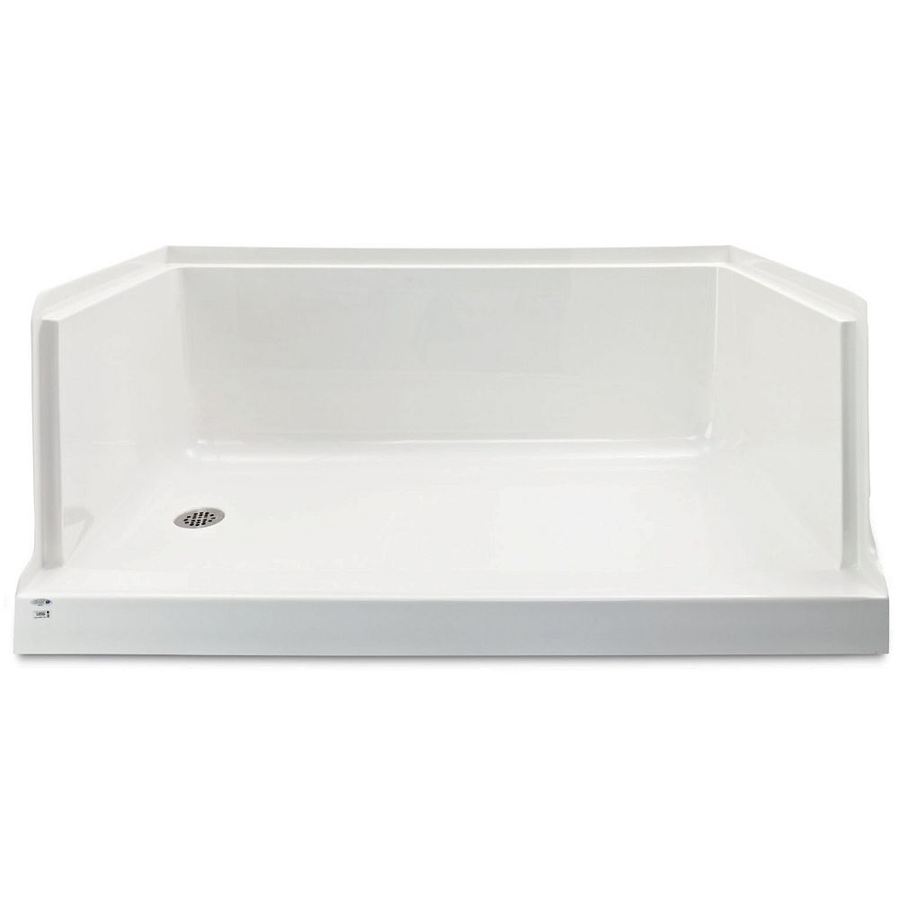 60 acrylic shower base