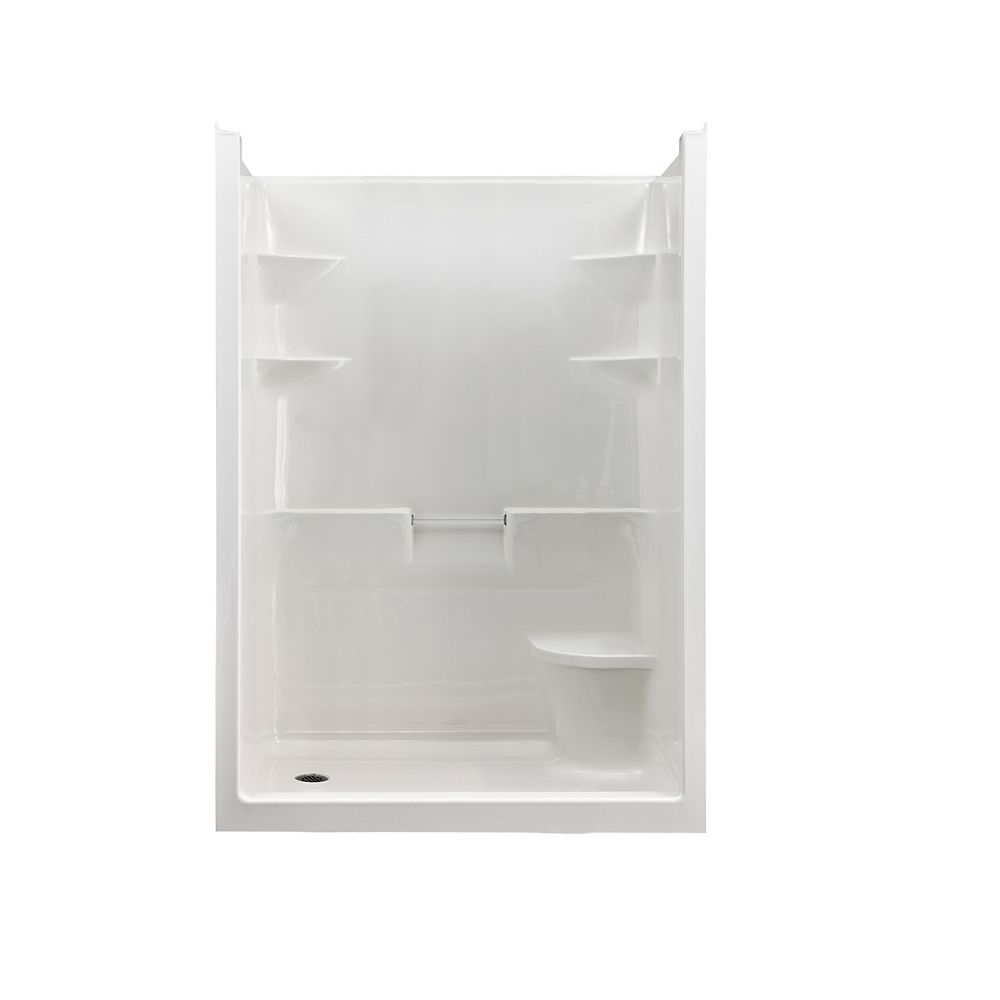 Mirolin Melrose 5 1-Piece Acrylic Shower Stall | The Home ...