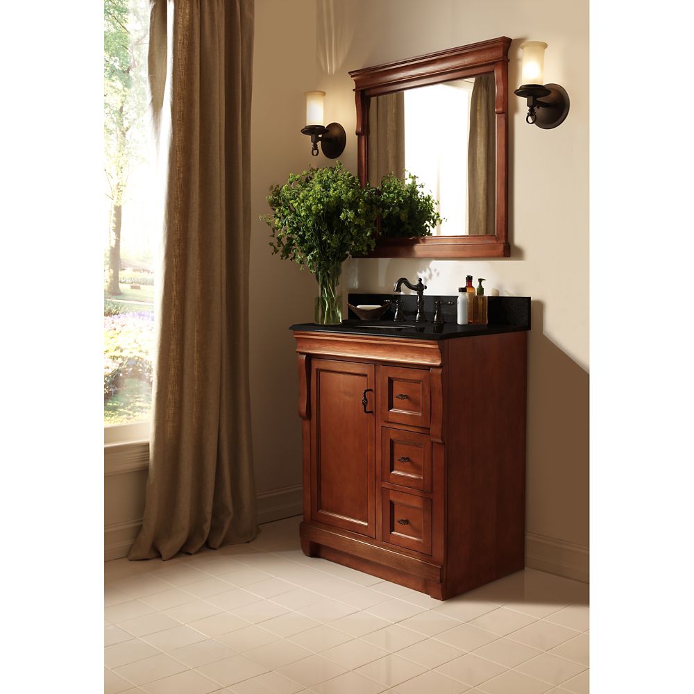 Foremost Naples 24 Inch W Vanity In Warm Cinnamon Finish The Home   P 1000735705 